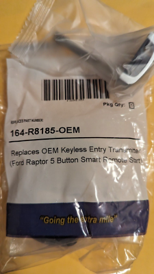 NEW OEM 2017 - 2022 FORD F150 RAPTOR REMOTE START SMART KEY PROX FOB 164-R8185 E - Foto 2