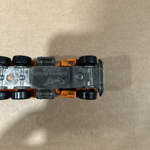 Mattel Hot Wheels 1979 Road Department Kenworth Truck Orange Malaysia - Picture 14 of 16