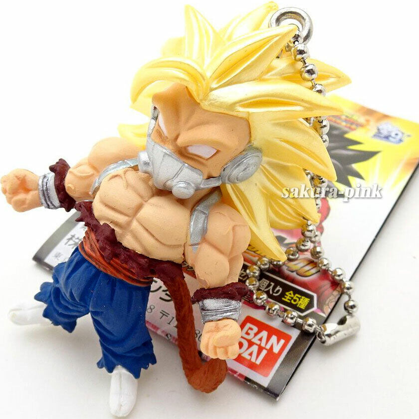 Cumber Max Power Super Saiyan 3 Dragonball mini Figure Keychain