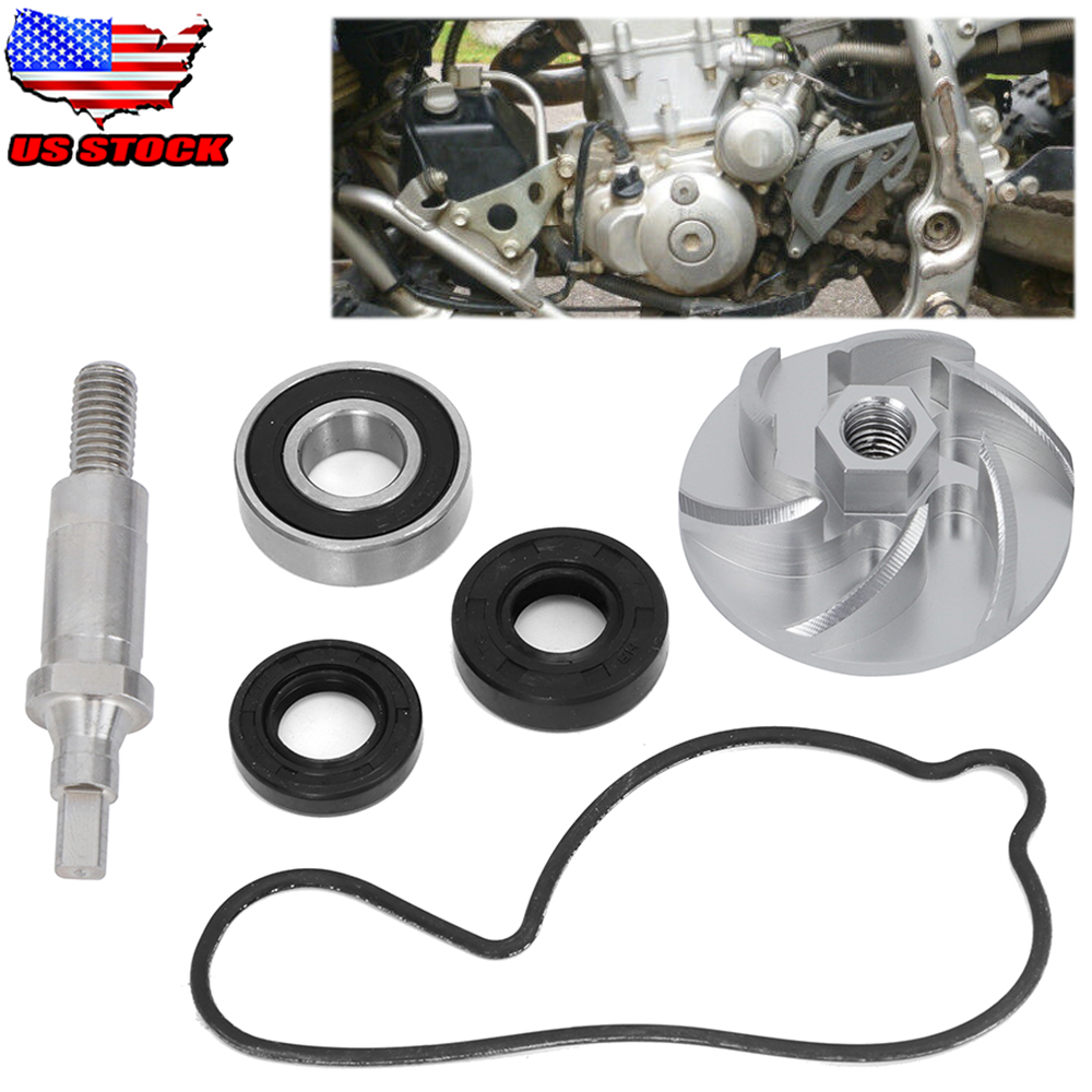 Billet Water Pump Impeller Shaft Bearing Rebuild Kit For Yamaha YFZ450