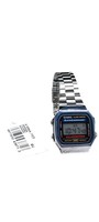 Casio A168WA-1YES Digitale Herrenuhr - Silber