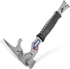 Vaughan 15 Inch Multi-Function Demolition Tool, Hammer, Nail 15", Blue