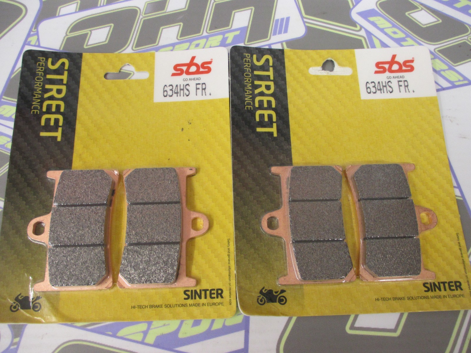 SBS HS Street Sinter HH Front Brake Pads for Yamaha MT10 MT10 2016