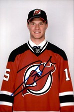 Pavel Zacha Signed Autographed 4x6 Photo New Jersey Devils