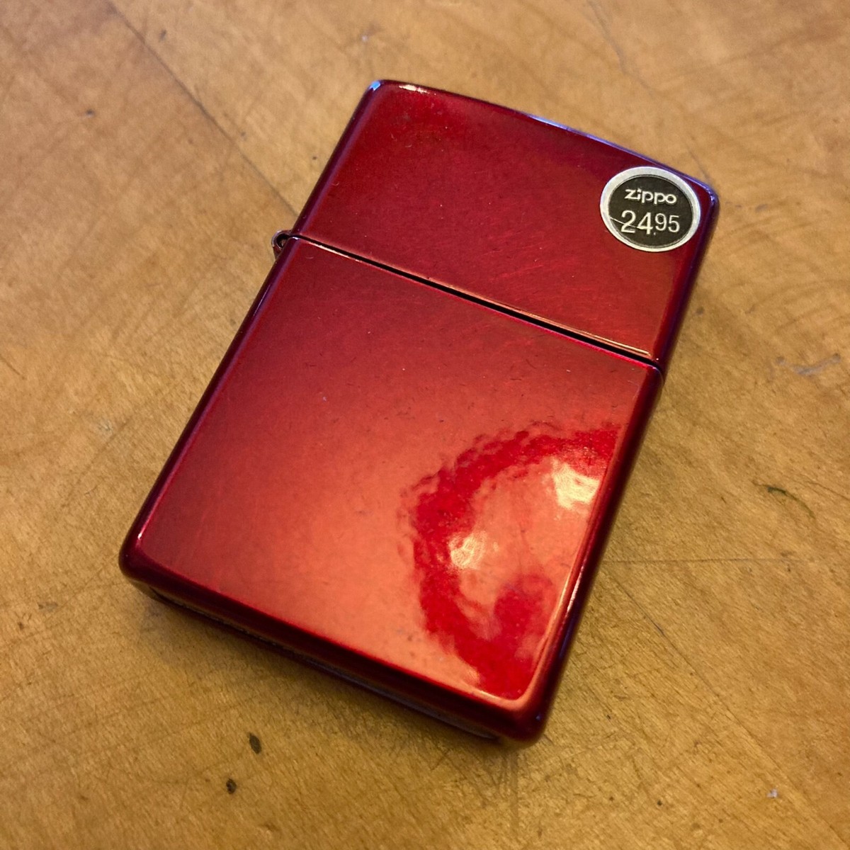 Genuine Zippo Candy Apple windproof Lighter CASE ONLY No Insert