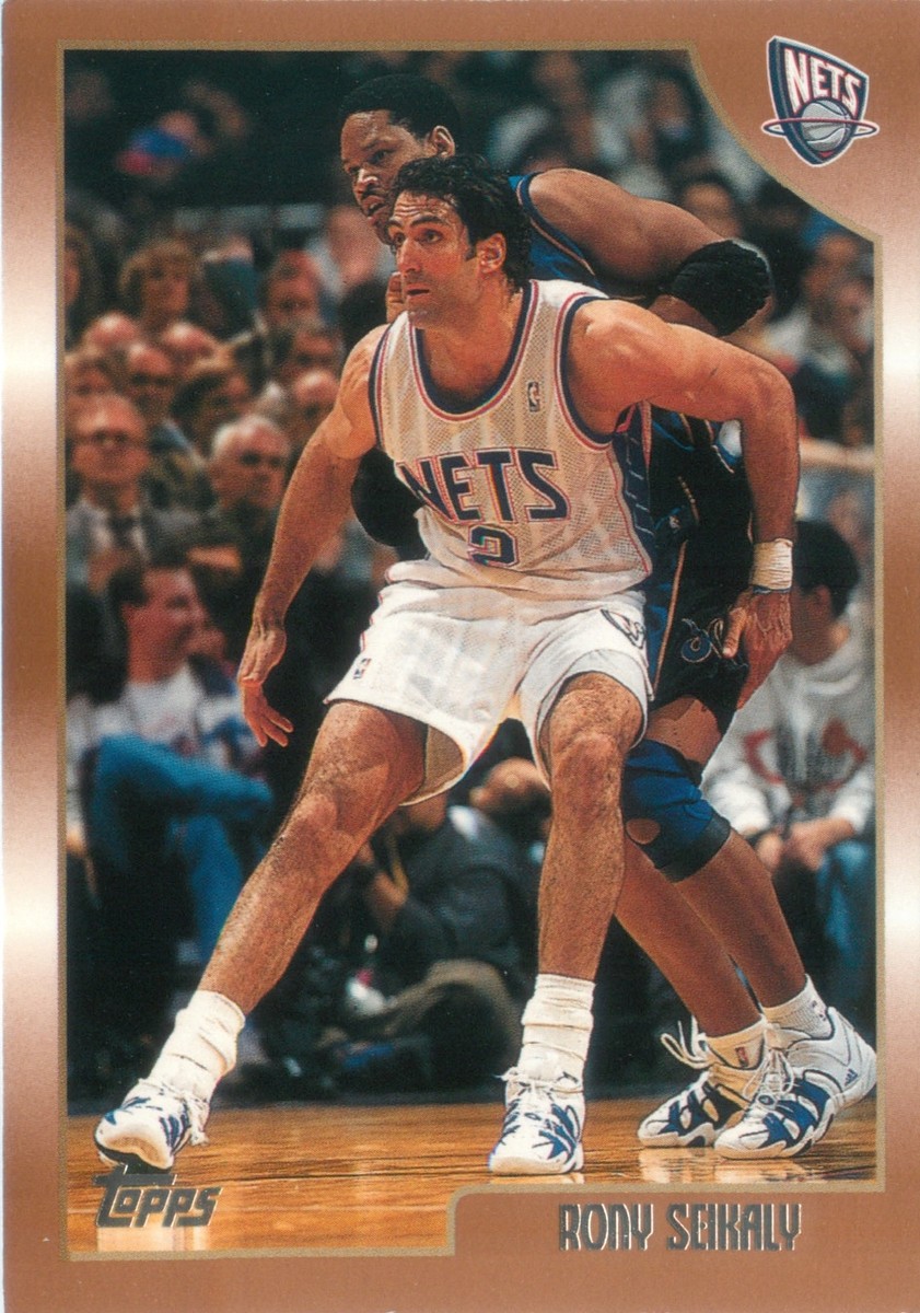 99シリ topps now カード イヴァン・プロヴェデル #006 Rony Seikaly 1998-99 Topps Basketball Card #116 New Jersey
