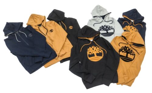 Sudadera con capucha Timberland para hombre con logotipo de árbol esencial negro trigo gris azul marino - Imagen 5 de 22