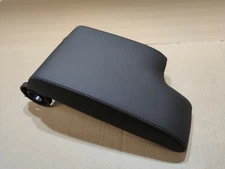 BMW E46 BLACK NAPPA LEATHER ARMREST M3 328 323 325 330