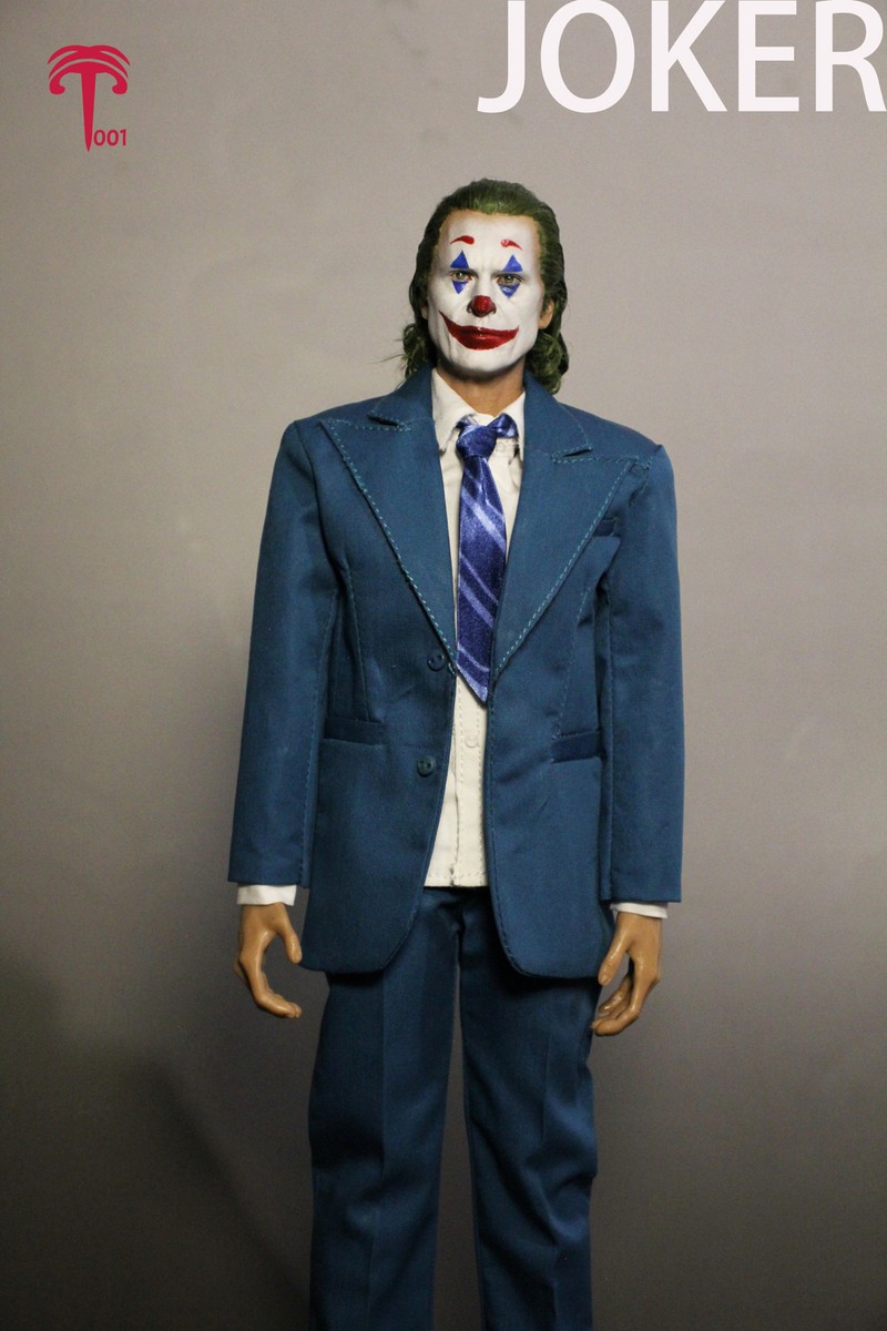 XT001 Toys Joaquin Phoenix Joker Blue Suit 1/6th Collectible