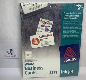 avery business cards 8371