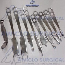 Hip Retractor Heavy Orthopedic Surgery Instruments 10 Piece Set Premium Quality