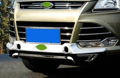 For Ford Escape Kuga 2013-2016 Paint Black Front Bumper Diffuser Spoiler Board - Bild 4 von 6