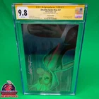 AMAZING SPIDER-MAN #37 CGC 9.8 SS Foil Virgin Signed Nathan Szerdy Spider-Gwen