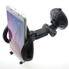 For Galaxy A03S/A04E/A05 Dash Car Mount Windshield Holder Cradle Rotating