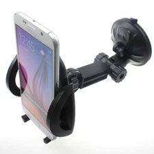 For Galaxy A03S/A04E/A05 Dash Car Mount Windshield Holder Cradle Rotating