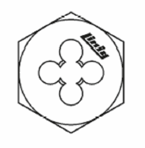 Völkel Sechskant-Schneidmutter | Linksgewinde DIN 382 G 1.1/4 X 11