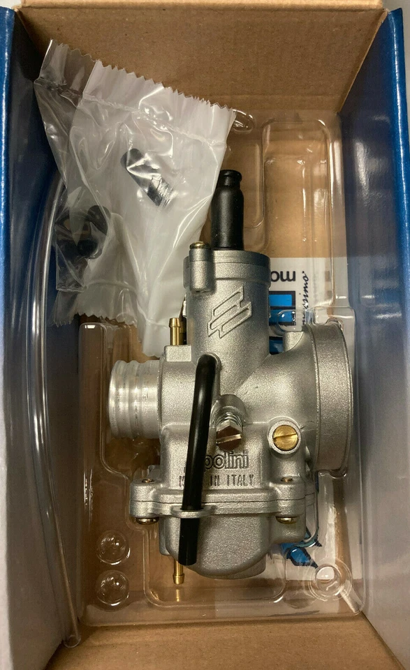 Carburador Polini CP21 con extractor manual estrangulador 21mm Foto 3 de 4