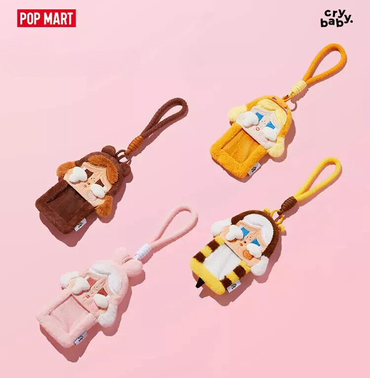 POPMART CRYBABY Crying Again Series Plush Card Sleeve Blind