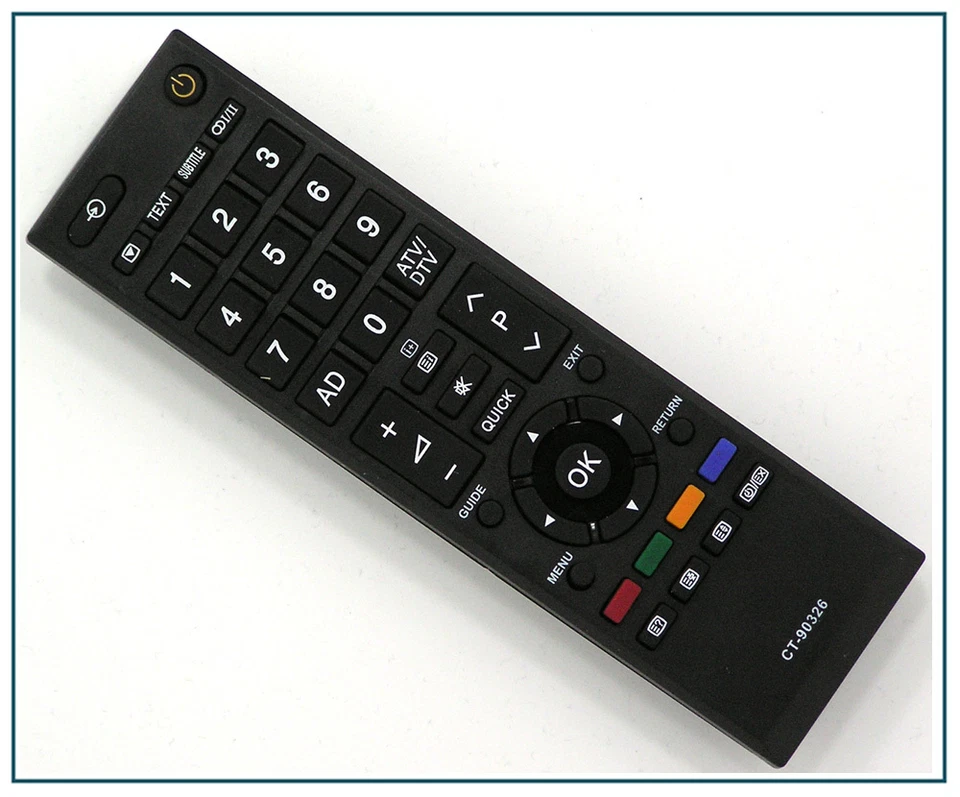 ErsatzFernbedienung für Toshiba CT-90326 CT90326 Fernseher TVRemote Control Neu