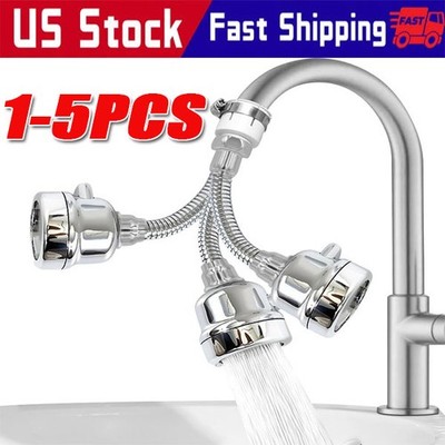 Kitchen Tap Head Water Saving Faucet Extender Sprayer Sink Spray Aerator Nozzle