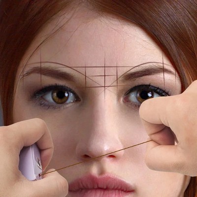 Microblading Augenbrauen Markierungsfaden Tattoo String vorgefärbt 10m