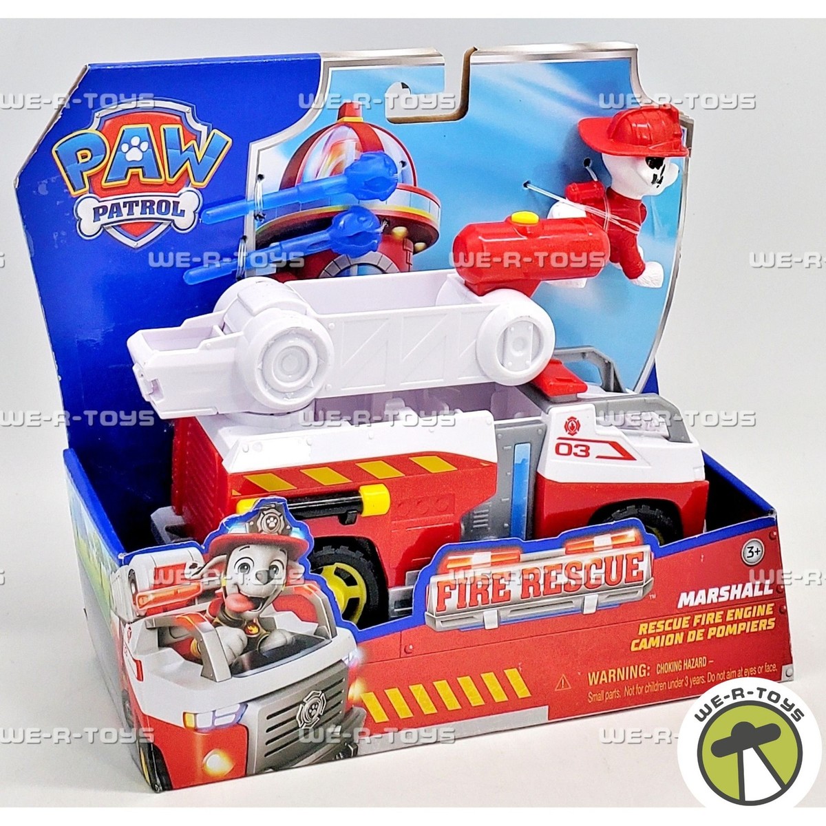 Pat patrouille Fire Rescue Marcus + Camion de pompier paw patrol 20151458