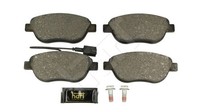 Hart 248 973 Bremsbelagsatz, Scheibenbremse FüR Abarth Passend FüR Fiat