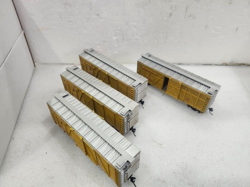 HO WEATHERED (ESTATE) ATHEARN STOCK CARS #47663 KADEE'S, FRENOS + BONIFICACIÓN $$$$ | Condition: Used