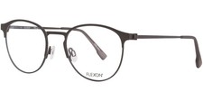 Flexon Mens Gunmetal Round Flex Titanium Eyeg...