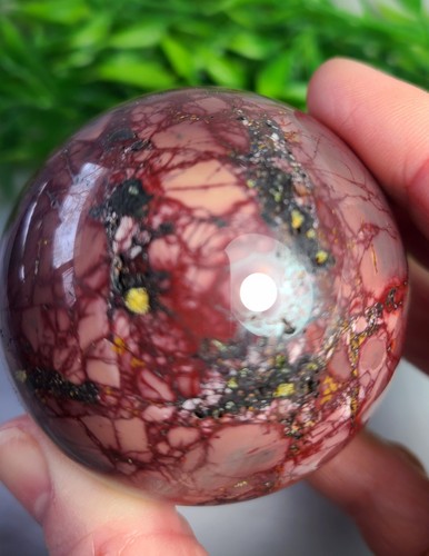 Large! 2.4" 60 mm 267g Australian Colorful Mookaite Crystal Ball Sphere Chilli - Picture 20 of 20