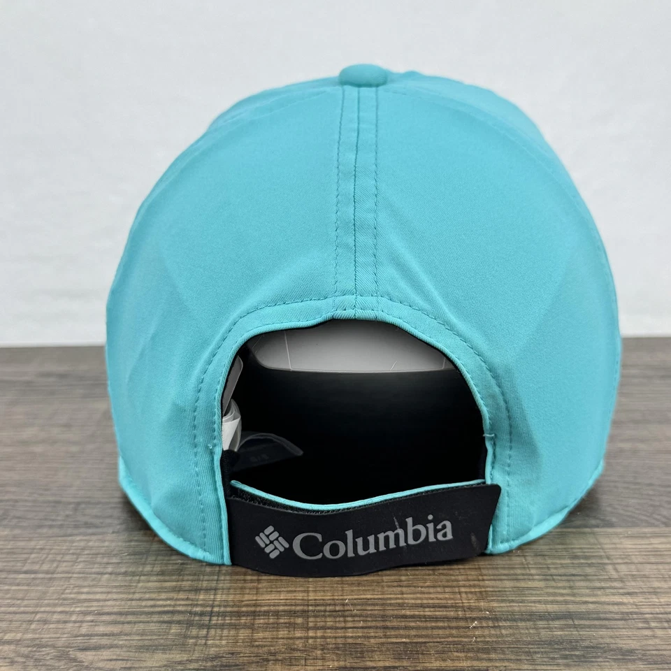 Gorra Columbia Gorra Correa Trasera Mujer Talla Única Verde Azulado Omni-Congelación Atlética Exterior Foto 3 de 4