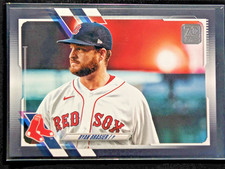 2021 Topps Ryan Brasier #66 Black /70 Boston Red Sox