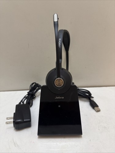 Jabra Engage 75 Single Wireless Ear-Pad Headset With Charger - Tested