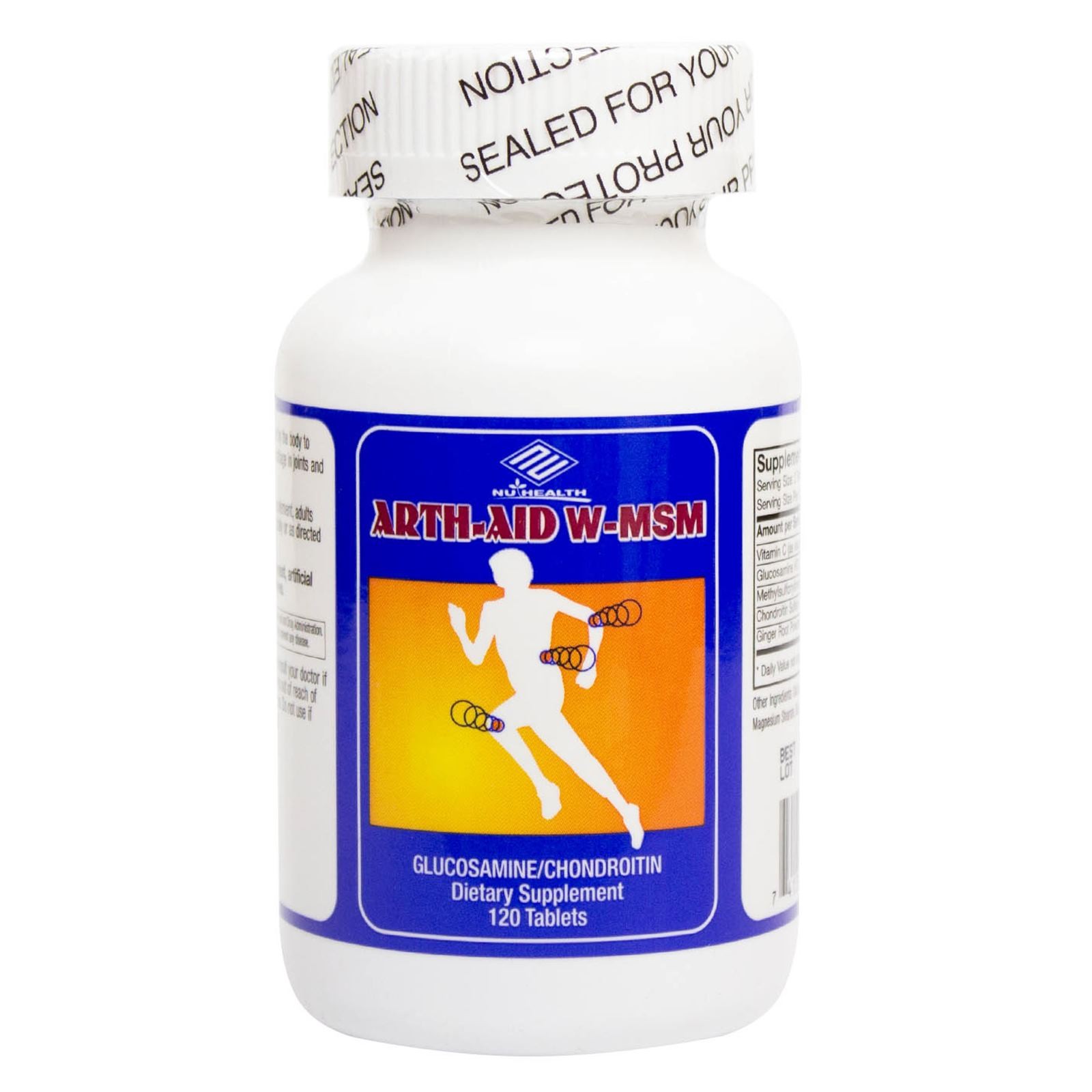 Глюкозамин-хондроитин МСМ Арт-Рид 120 таблеток запас на 2 месяца 2690₽