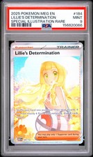 2025 Pokemon Meg En-Mega Evolution #184 Lillie'S Determination SIR PSA 9 on eBay