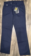 CARHARTT FLAME-RESISTANT ORIGINAL FIT NAVY PANTS WOMEN'S NWT Multiple Sizes