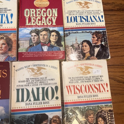 Lot 12 Wagons West Holt Series by Dana Fuller Ross Paperback Books - Imagen 3 de 5