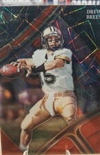 2023 Panini Select Draft Picks - Field Level Drew Brees #189 Red Lazer Prizm
