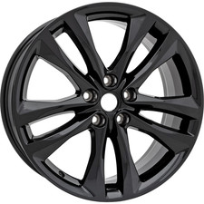 New 19" x 8.5" Gloss Black  Alloy Wheel Rim 2021-2024 for Chevrolet Malibu