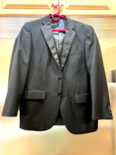 BRYAN MICHAELS TUX JACKET ONLY FORMAL BLACK CLASSY JACKET MENS SZ 38S TUXEDO