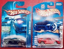 Pair of Hot Wheels Ferrari Enzo 2007 All Stars Black & 2003 First Edition Red