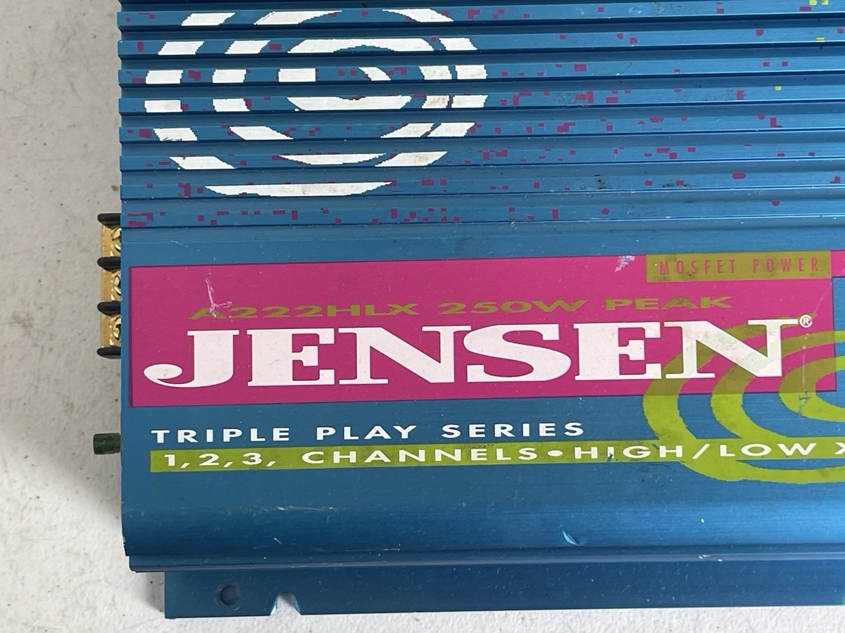 Vintage JENSEN Amplifier - Model A222HLX - 250W Peak - Triple Play