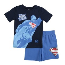 Superman - Man of Steel Happy Threads Jurassic Park Boys  2-Piece Outfit Sets