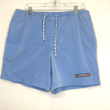Tommy Hilfiger Classic Sailing Men's Swim Trunks Shorts Blue flag logo Medium