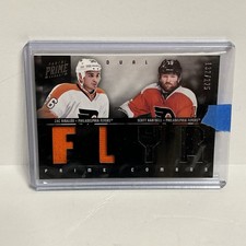 2012 Panini Prime Dual Combos Zac Rinaldo Scott Hartnell Flyers Patch /225