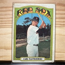 1972 Topps - #37 Carl Yastrzemski
