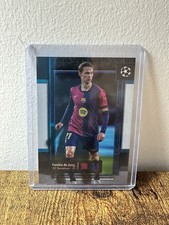 2025 Topps Museum Collection Frenkie de Jong #99 Sapphire /75