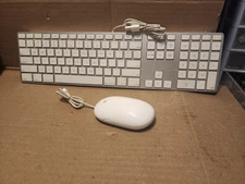 Apple Genuine USB Wired Keyboard w/Numeric Keypad and Mouse A1243/A1152 -Freeshi