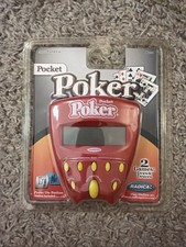 Vintage 2002 Radica Pocket Poker Draw  Deuces Handheld Game NEW SEALED 9806