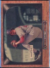 2004 BOWMAN HERITAGE MAHOGANY #48A PEDRO MARTINEZ COR (HOF) #06/25 NM to NM-MT